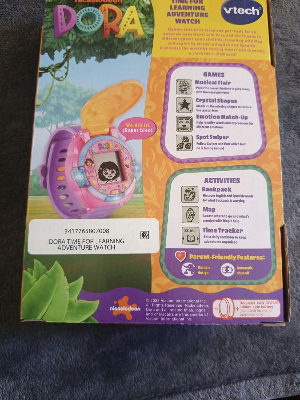 Dora Time for Learning Adventure Watch - Pink/Yellow
